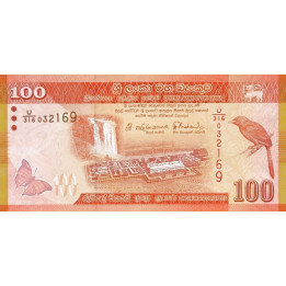 Sri Lanka 100 Rupees 2010 P-125a