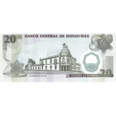 Honduras 20 Lempiras 2008 P-95 Sign. 2