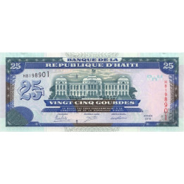 Haiti 25 Gourdes 2015 P-266f