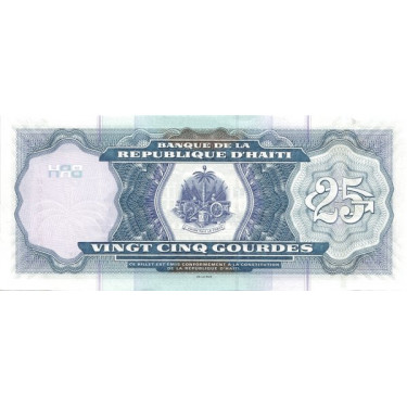 Haiti 25 Gourdes 2015 P-266f