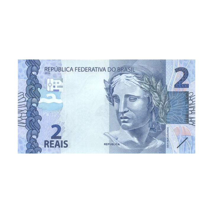Brasilien 2 Reais 2010 P-252d