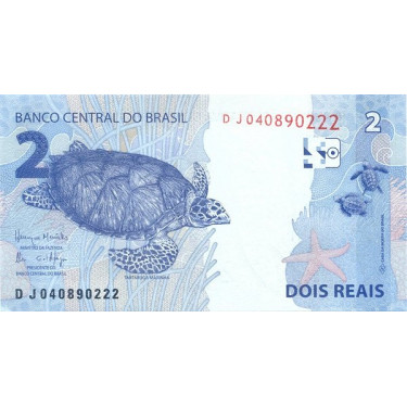 Brasilien 2 Reais 2010 P-252d