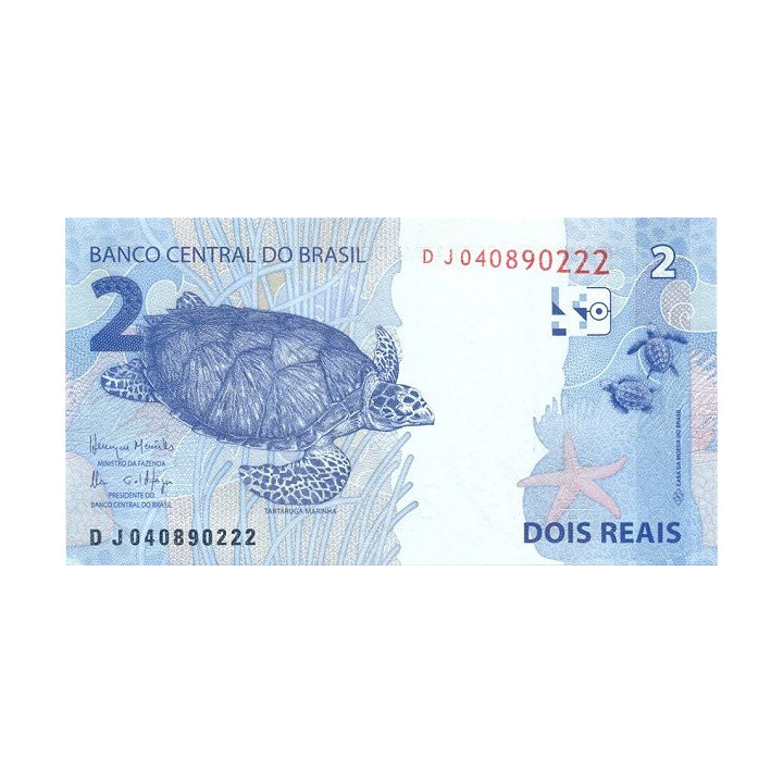 Brasilien 2 Reais 2010 P-252d