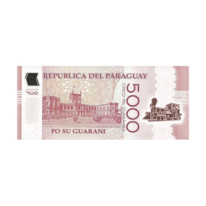 Paraguay 5000 Guaranies 2011 P-234a