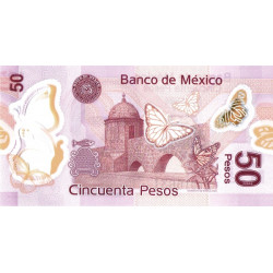 Mexico 50 Pesos 2016 P-123Av