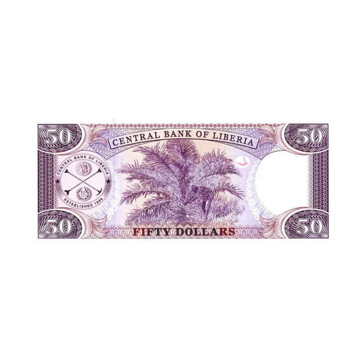 Liberia 50 Dollars 2011 P-29f