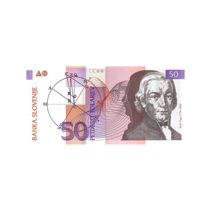 Slovenien 50 Tolarjev 1992 P-13a