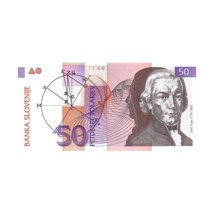 Slovenien 50 Tolarjev 1992 P-13a