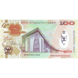Papua New Guinea 100 Kina 2008 P-37