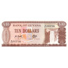 Guyana 10 Dollars 1992 P-23f