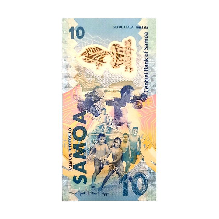 Samoa 10 Tala 2019 P-new