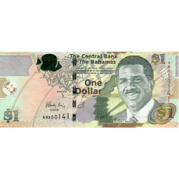 Bahamas 1 Dollar 2015 P-71A