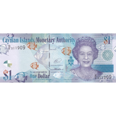 Caymanöarna 1 Dollar 2014...
