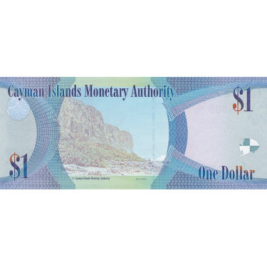 Caymanöarna 1 Dollar 2014 P-38d2