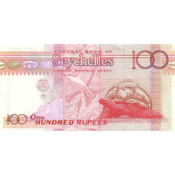 Seychelles 100 Rupees 2001 P-40a