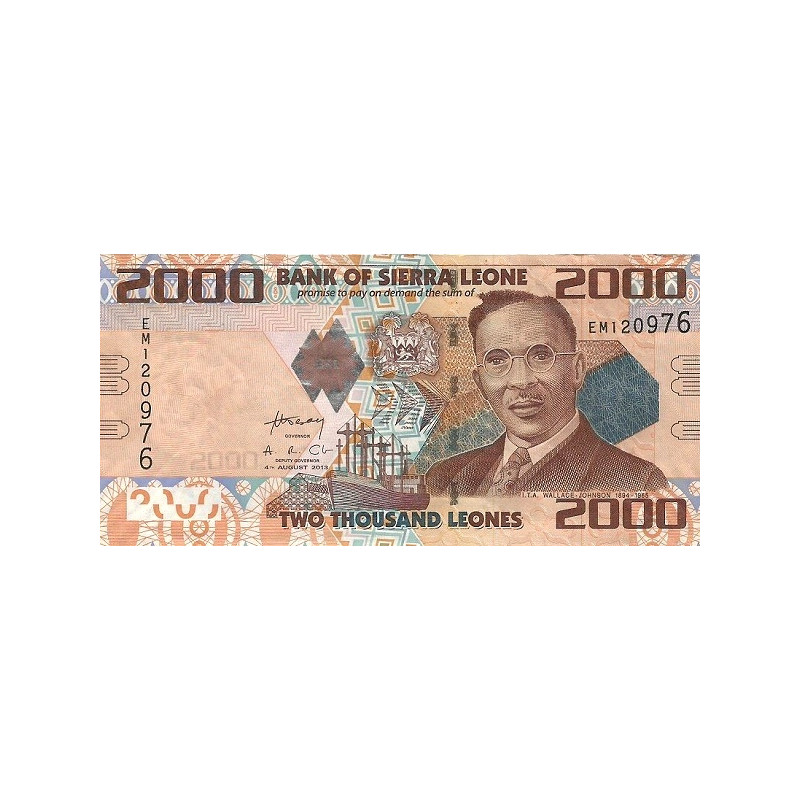 Sierra Leone 2000 Leones 2013 P-31b