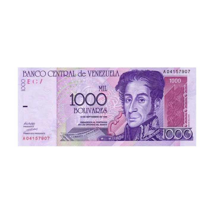Venezuela 1000 Bolivares 1998 P-79