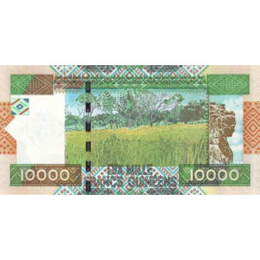 Guinea 10 000 Francs 2010 P-45