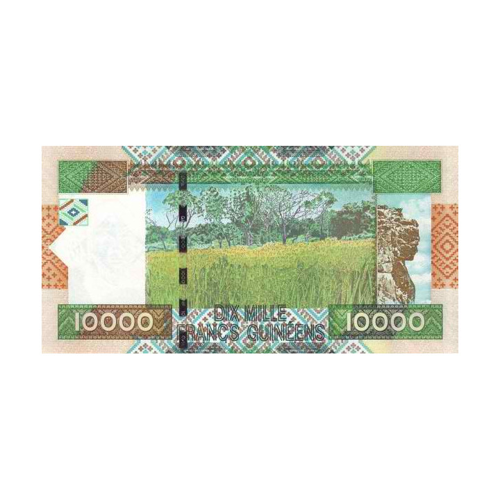 Guinea 10 000 Francs 2010 P-45