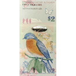 Bermuda 2 dollars 2009 P-57c