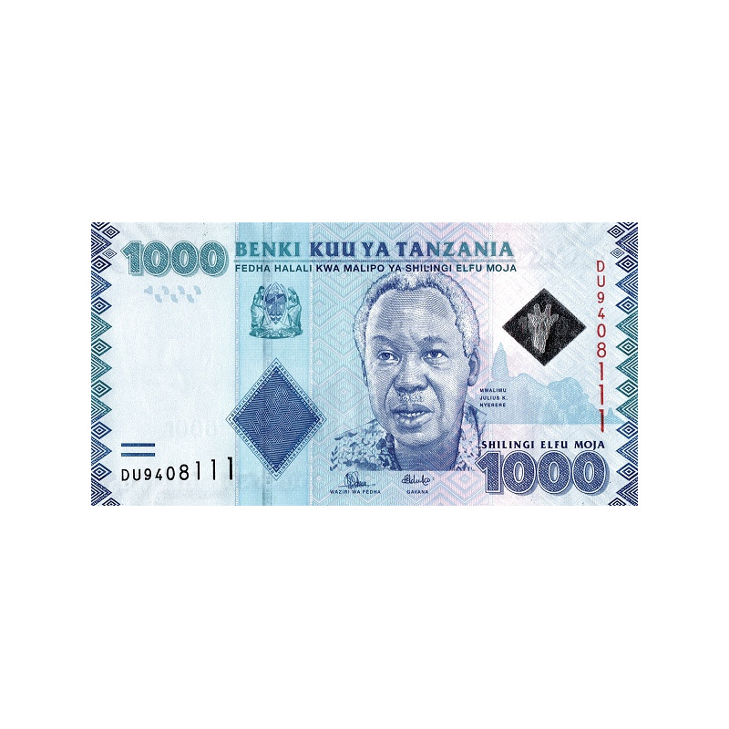 Tanzania 1000 Shillings 2015 P-41b