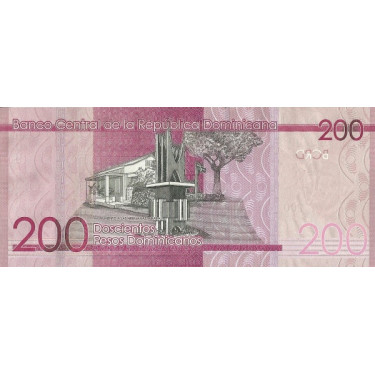 Dominikanska Republiken 200 Pesos 2017 P-191