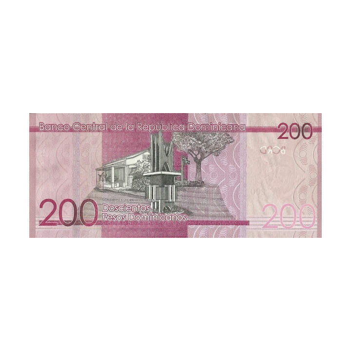 Dominikanska Republiken 200 Pesos 2017 P-191