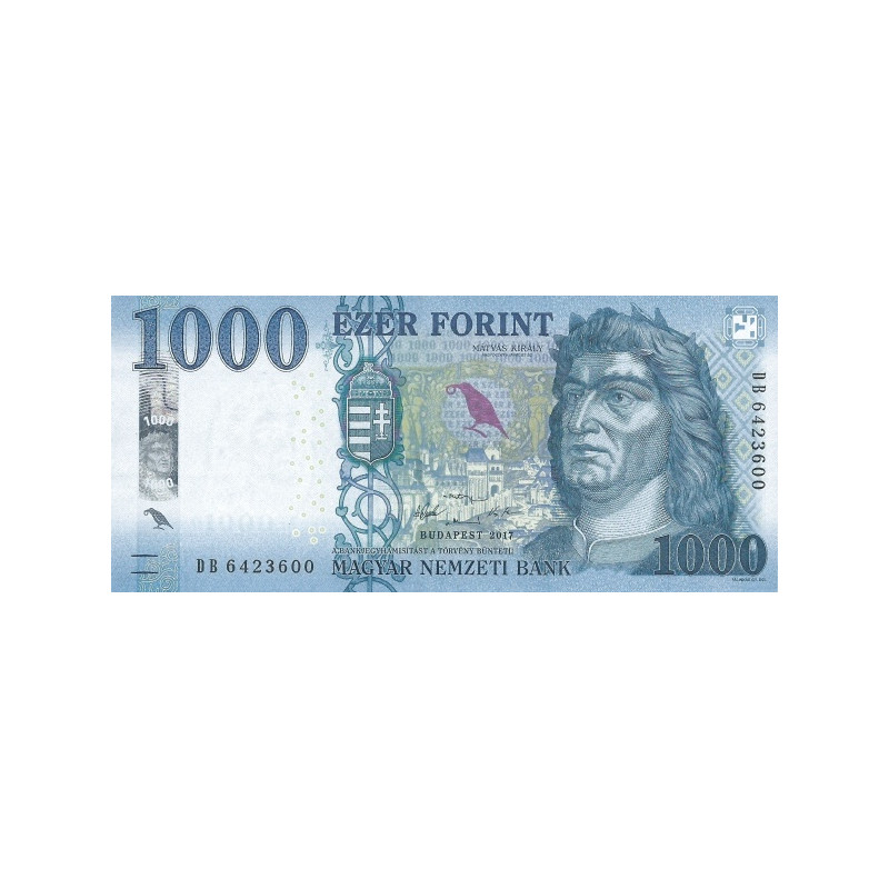 Ungern 1000 Forint 2017 P-203a