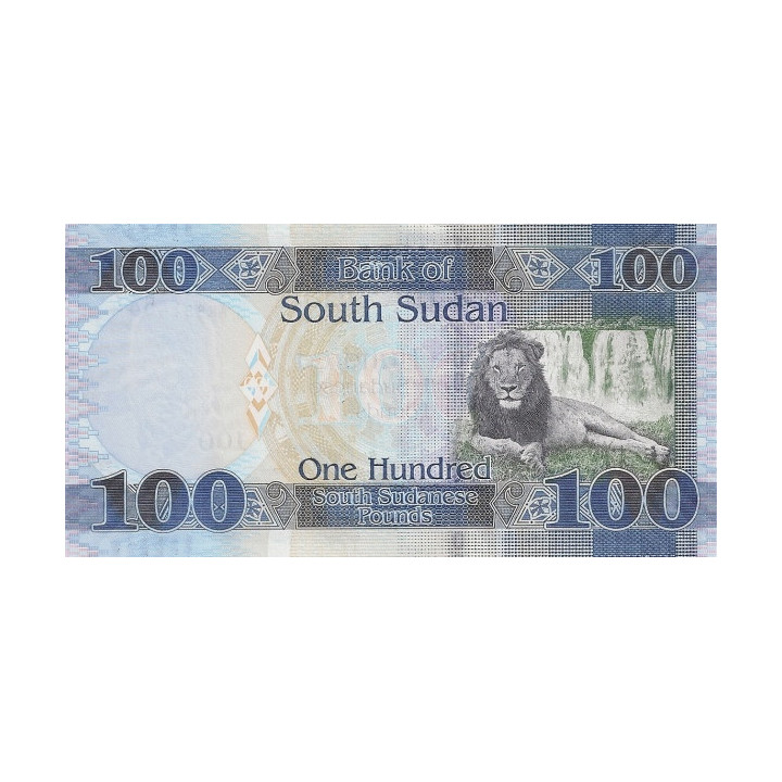 South Sudan 100 Pounds 2019 P-15d