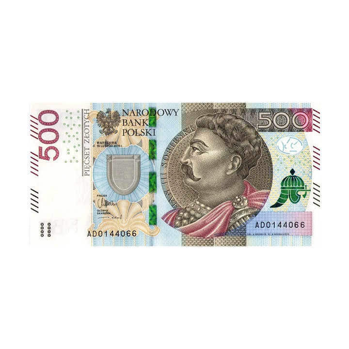 Polen 500 Zlotych 2016 P-190a