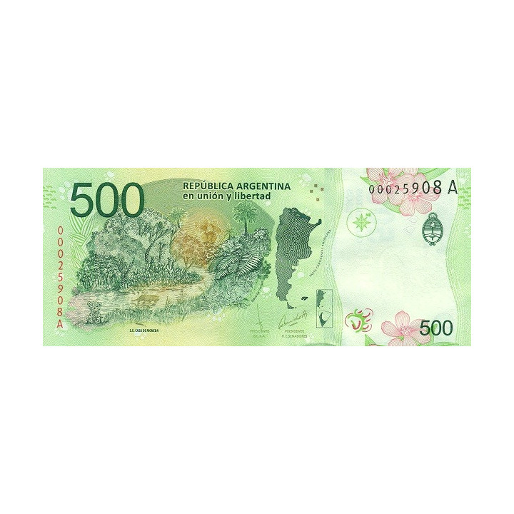 Argentina 500 Pesos 2016 P-365