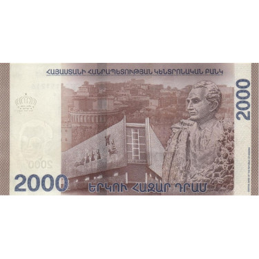Armenia 2000 Dram 2018 P-new