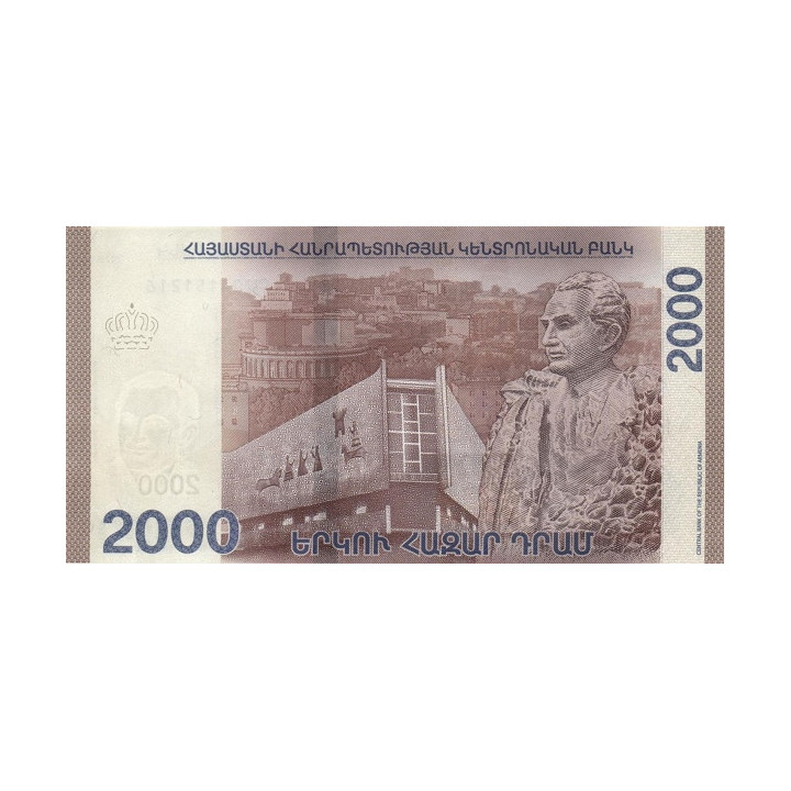 Armenia 2000 Dram 2018 P-new