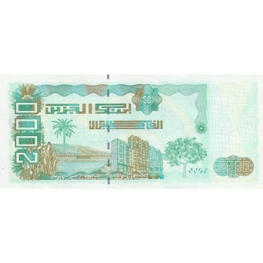 Algeriet 2000 Dinars 2011 P-144 sign.2 $65 Katalogvärde