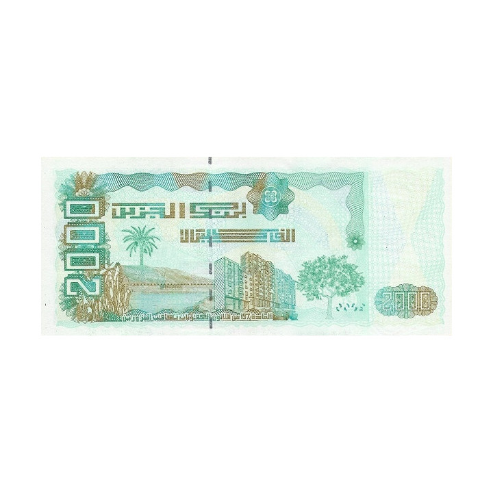 Algeriet 2000 Dinars 2011 P-144 sign.2 $65 Katalogvärde