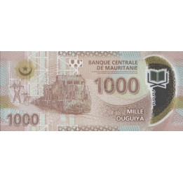 Mauritania 1000 Ouguiya 2017 P-26