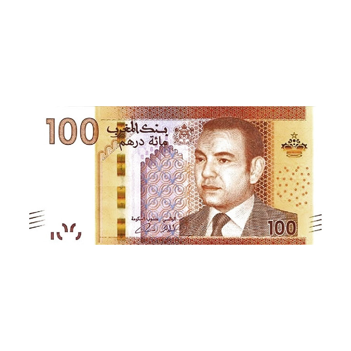 Marocko 100 Dirhams 2013 P-76