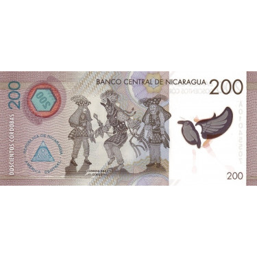 Nicaragua 200 Cordobas 2014 P-213