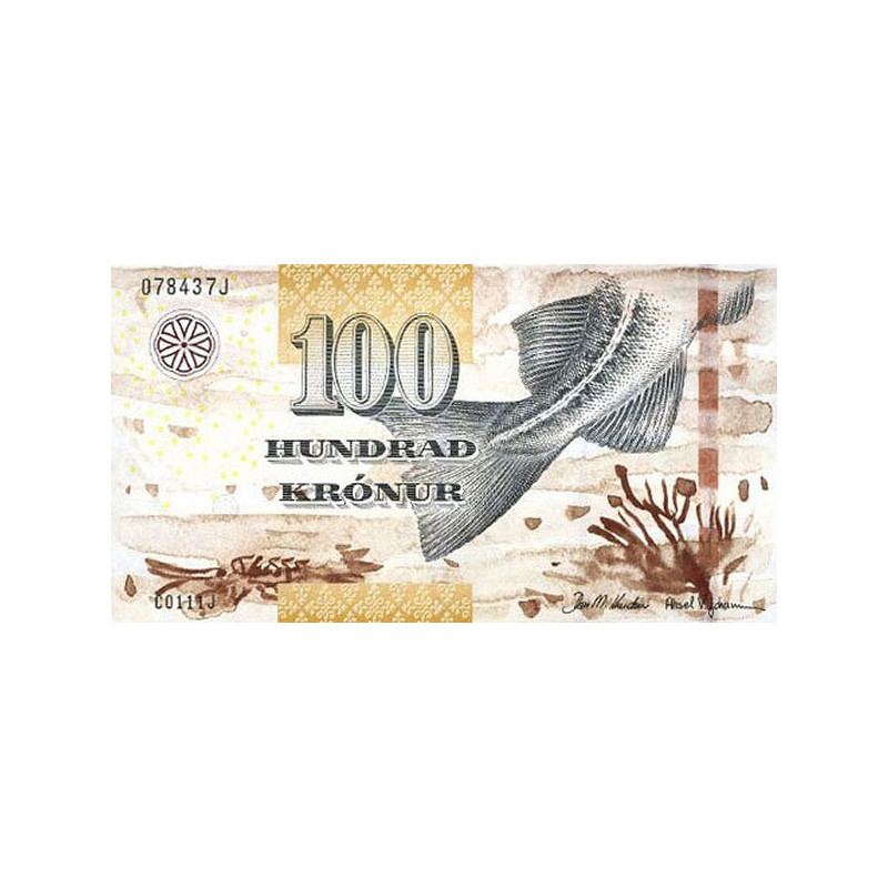 Färöarna 100 Kronur 2011 P-30