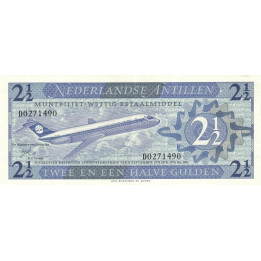 Netherlands Antilles 2.5 Gulden 1970 P-21
