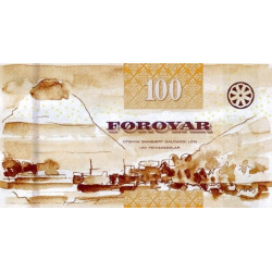 Färöarna 100 Kronur 2011 P-30