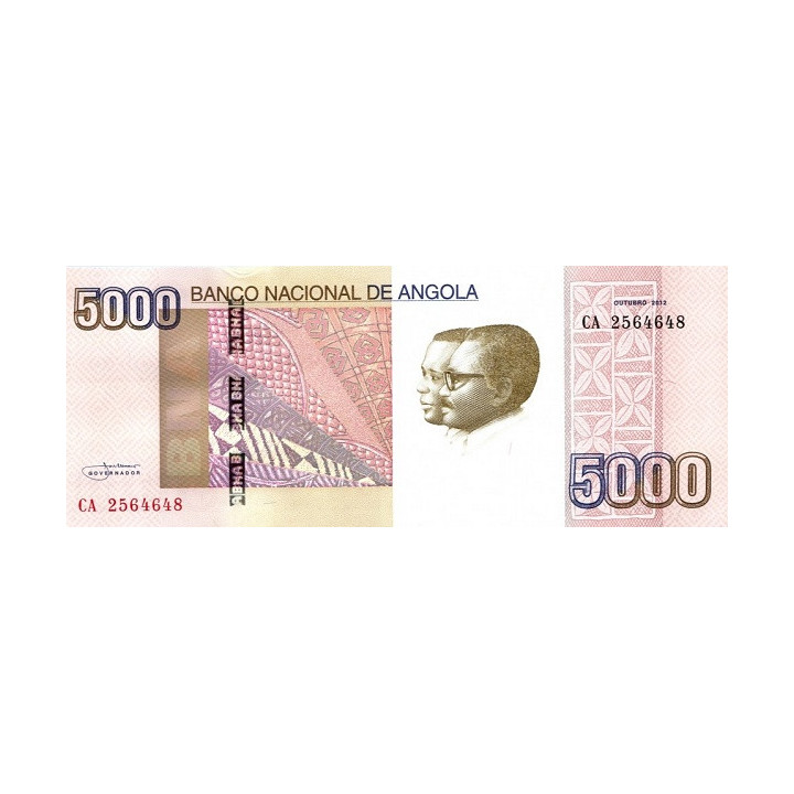 Angola 5000 Kwanzas 2012 P-158
