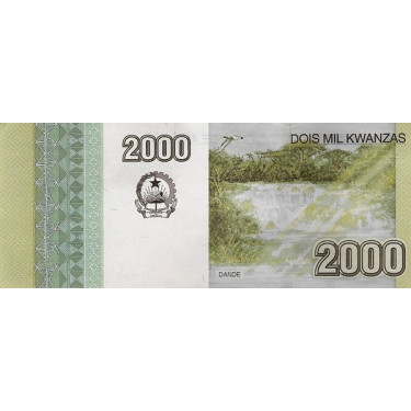 Angola 2000 Kwanzas 2012 P-157a