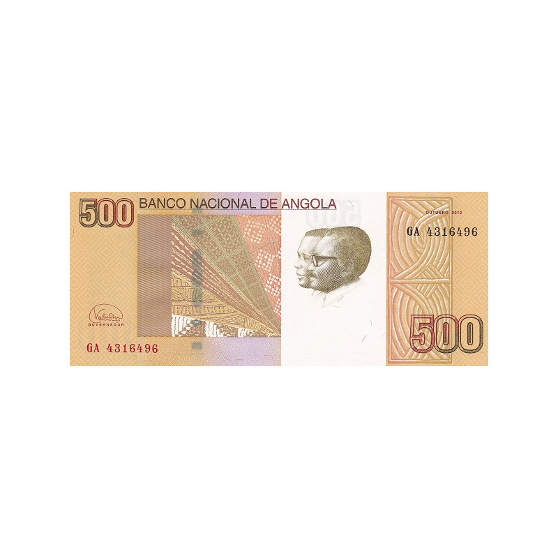 Angola 500 Kwanzas 2012 P-155b
