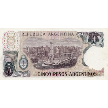Argentina 5 Pesos ND P-312a2