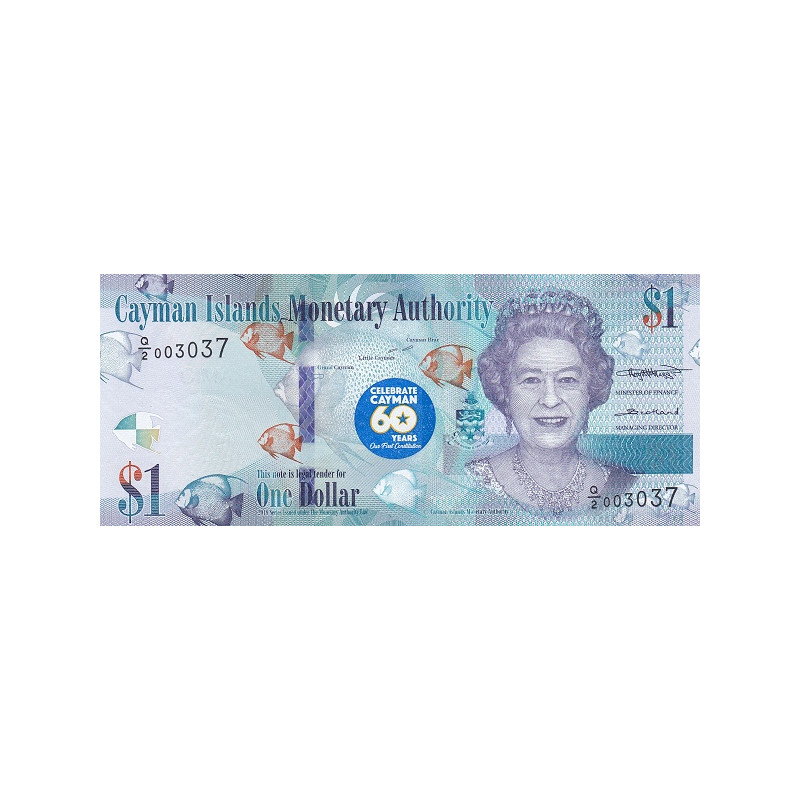 Caymanöarna 1 Dollar 2020 P-New