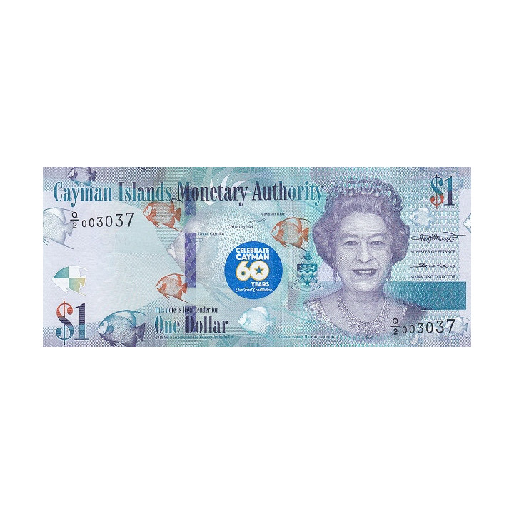 Caymanöarna 1 Dollar 2020 P-New