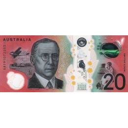 Australia 20 Dollars 2019 P-new