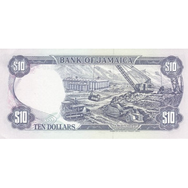 Jamaica 10 dollars 1994 P-71e