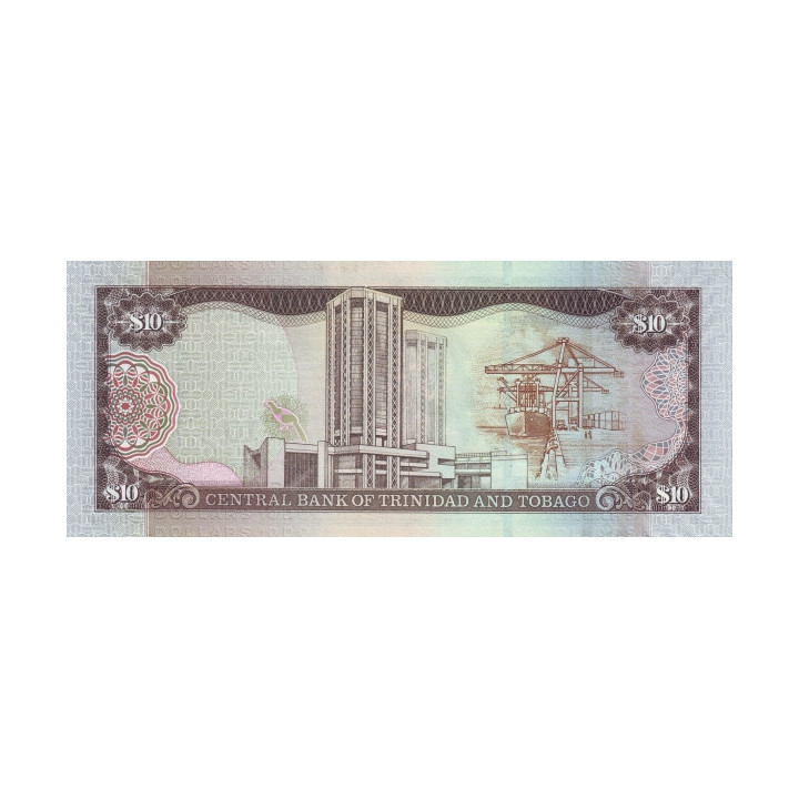 Trinidad and Tobago 10 Dollars 2006 P-48